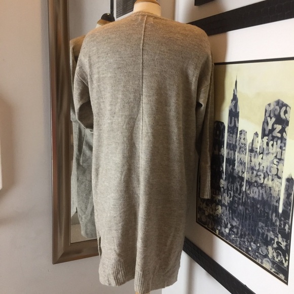 Boxy Dreamers tan knit sheath sweater dress - Picture 8 of 13